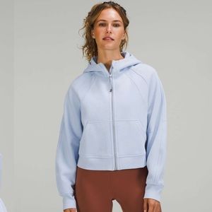 Lululemon Scuba Oversized Full Zip BLUE 💙 Linen
